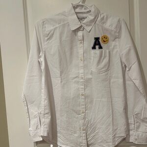 NEW Abercrombie and Fitch 
Girls Button Up
